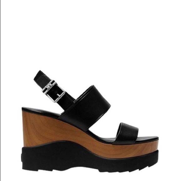 - Michael Kors Rhett Wedge Sandals - Picture 5 of 7